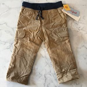 Brand New: Boys 12m fully lined cargo pants